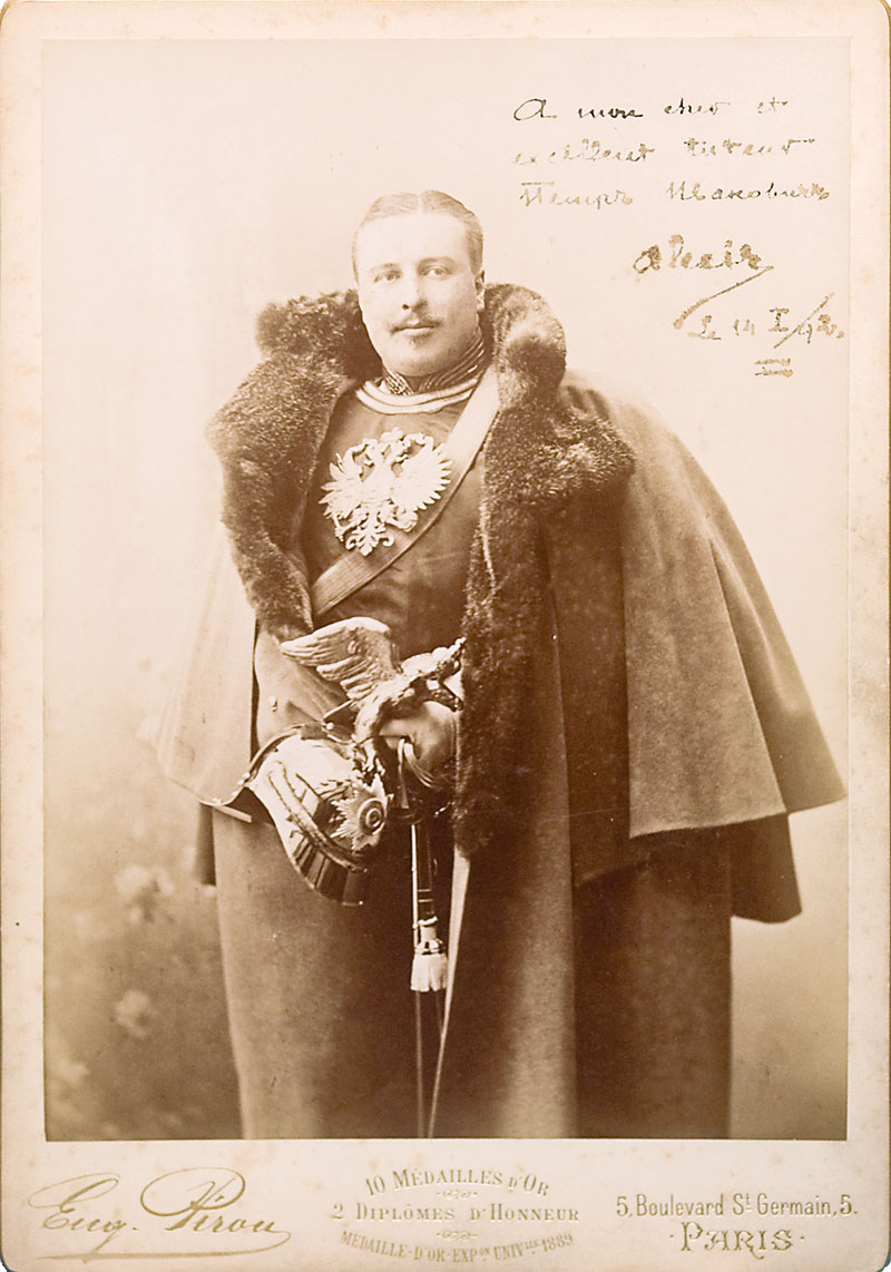 Prince Alexei Orlov, the Cavalry uniform.