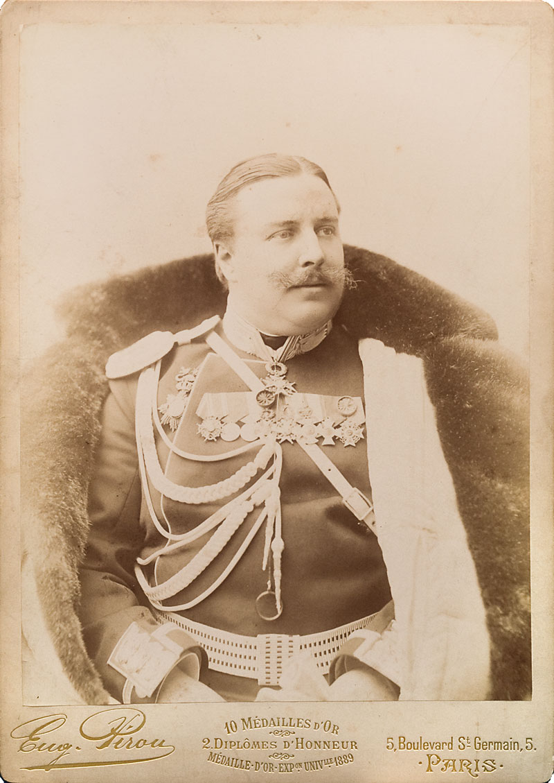 Prince Alexei Orlov in uniform adjutant.