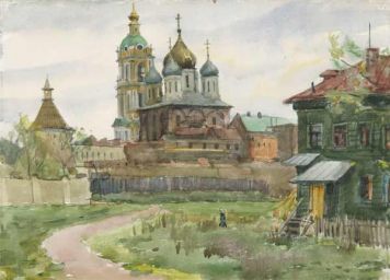 Ново-Спасский монастырь.