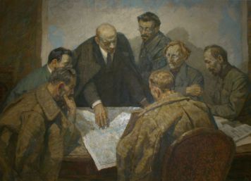 В.И.Ленин в Октябре.